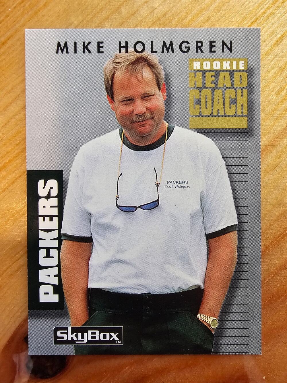 Mike Holmgren 1992 Skybox Primetime #148 - Rookie - Packers - NFL - Fresh Pull